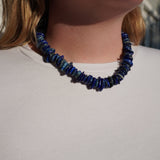 HOLIDAY LAPIS NECKLACE