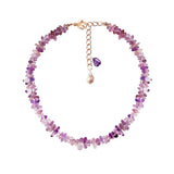 AMETRINE PURPLE NECKLACE