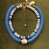 COASTAL MIXED GEMSTONE NECKLACE