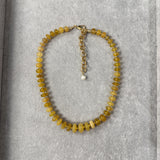 YELLOW GEMSTONE NECKLACE