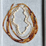 Ombre Faceted Garnet Necklace