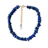 HOLIDAY LAPIS NECKLACE