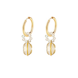 CAPRI EARRING IN CITRINE